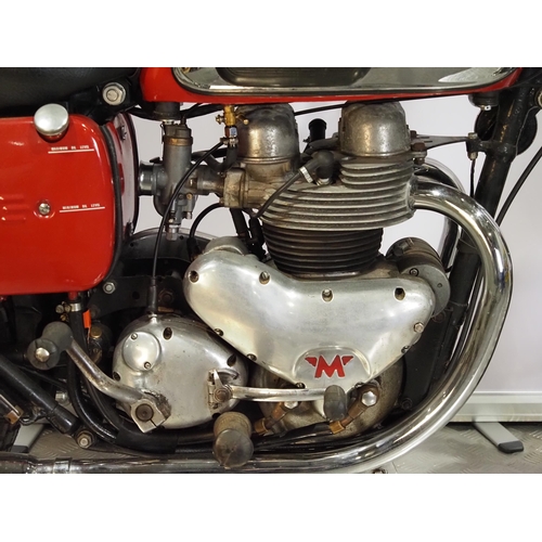 954 - Matchless G11 motorcycle. 1958. 600cc. 
Frame No. A65717
Engine No. 573005071
Runs and rides. Fitted... 
