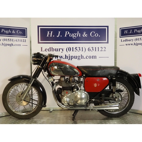 954 - Matchless G11 motorcycle. 1958. 600cc. 
Frame No. A65717
Engine No. 573005071
Runs and rides. Fitted... 