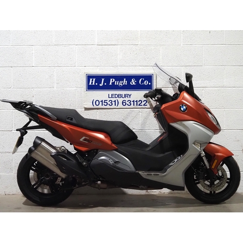 971 - BMW C650 Sport moped. 2016. 647cc. 
Non runner. Engine turns over and last run in 2020. Comes with s... 