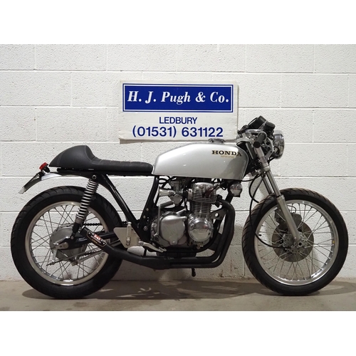 974 - Honda CB350 Four cafe racer. 1974. 350cc.
Frame No. CB350F2006462
Engine No. CB350FE2006463
Runs and... 