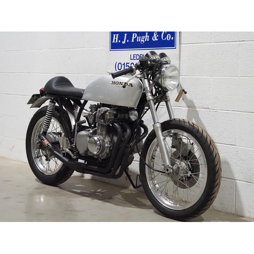 974 - Honda CB350 Four cafe racer. 1974. 350cc.
Frame No. CB350F2006462
Engine No. CB350FE2006463
Runs and... 