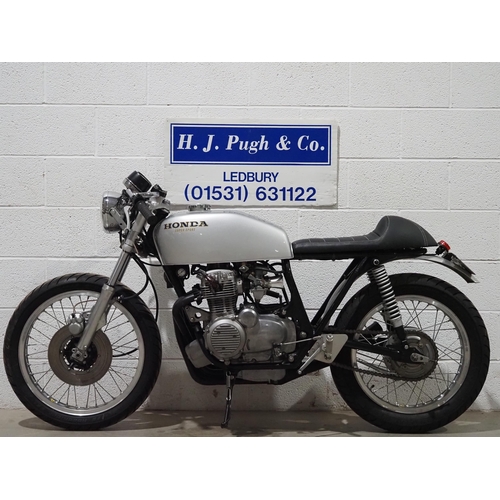 974 - Honda CB350 Four cafe racer. 1974. 350cc.
Frame No. CB350F2006462
Engine No. CB350FE2006463
Runs and... 