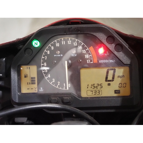 975 - Honda CBR600 RR motorcycle. 2006. 599cc. 
Frame No. JH2PC37A45M209433
Engine No. PC37E2328092
Runs a... 