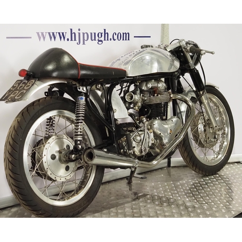 978 - Norton Dominator motorcycle. 1962. 600cc.
Frame No. 13103082
Engine No. 85630
Engine turns over with... 