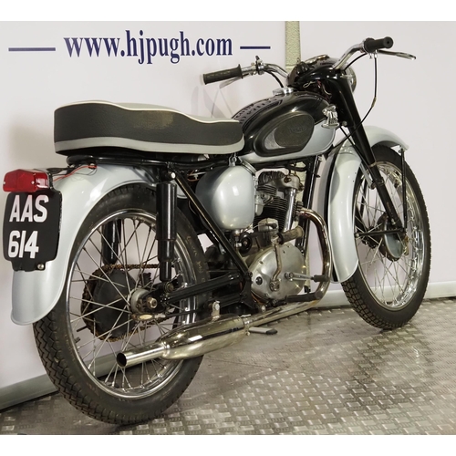 981 - Triumph Tiger Cub motorcycle. 1960. 199cc. 
Frame No. T69501
Engine No. T2070880. Does not match V5.... 