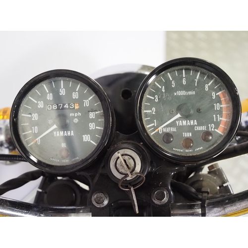 983 - Yamaha RD200. 1980. 124cc. 
Frame No. 1E80400707
Engine No. 1E8400707
Engine turns over but will req... 