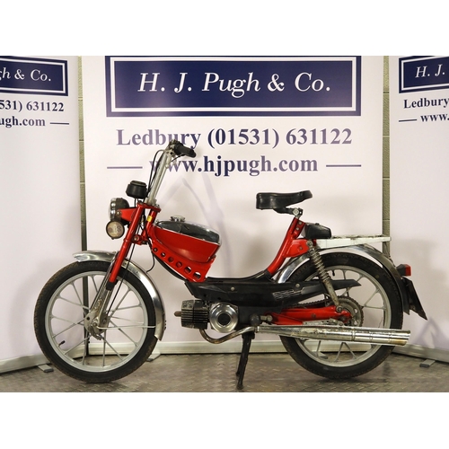 988 - Puch Maxi 50 moped. 1979. 49cc. 
Frame No. 3020948
Engine No. 3020948
Runs and rides. Comes with MOT... 