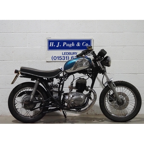 996 - Suzuki GS250T motorcycle project. 1980. 
Fitted with a James 207 engine which turns over with compre... 