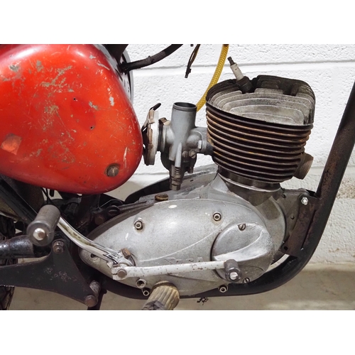 997 - BSA Bantam D10 motorcycle project. 1967. 175cc. 
Engine turns over with compression. 
Reg. KHA 419E.... 