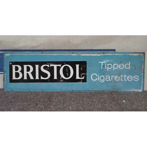 136 - Enamel sign - Bristol Tipped Cigarettes 17