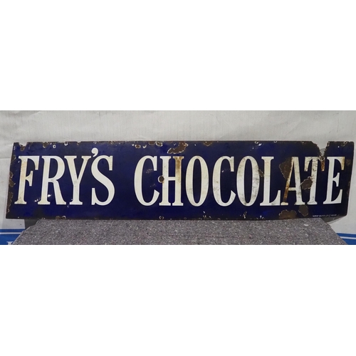 14 - Enamel sign - Fry's Chocolate 20