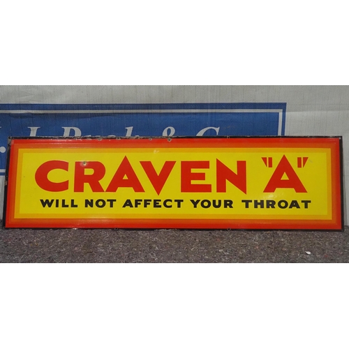 144 - Enamel sign - Craven 'A' 13½