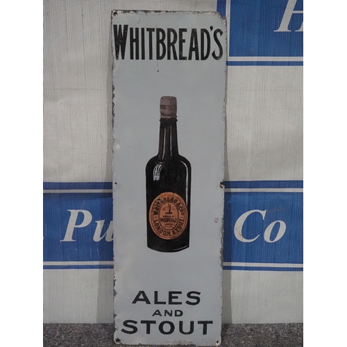 157 - Enamel sign - Whitbread's Ales and Stout 36