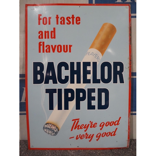 165 - Tin sign - Bachelor Tipped 34