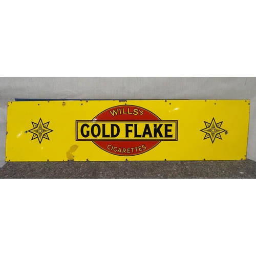 171 - Enamel sign - Wills's Gold Flake Cigarettes 18