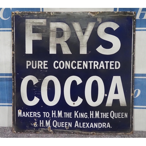 175 - Enamel sign - Fry's Cocoa 36