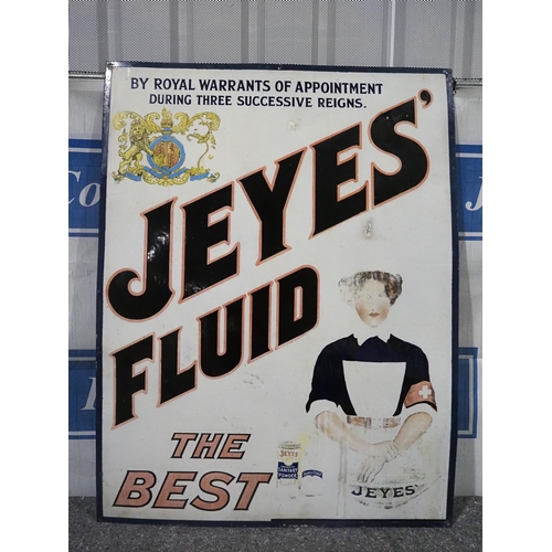 181 - Enamel sign - Jeyes' Fluid 50