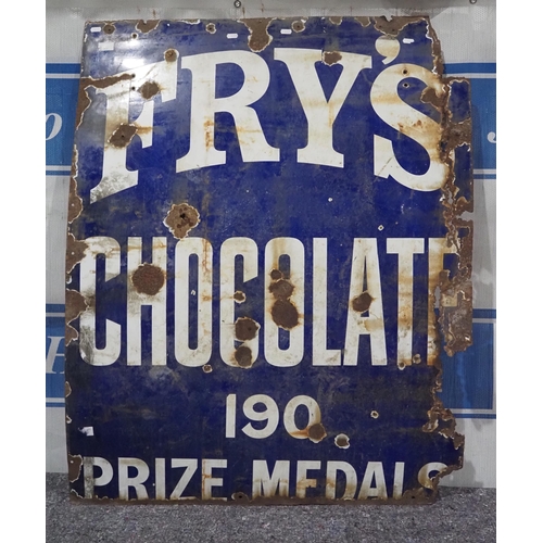 183 - Enamel sign - Fry's Chocolate 46