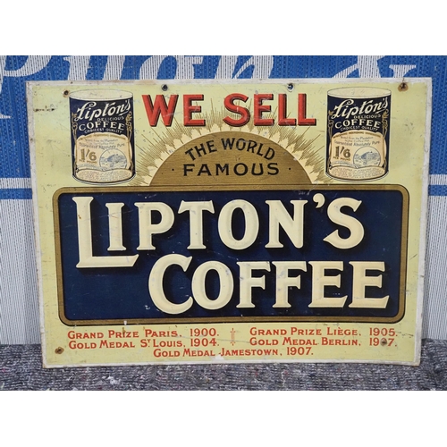 192 - Card sign - Lipton's Coffee 12