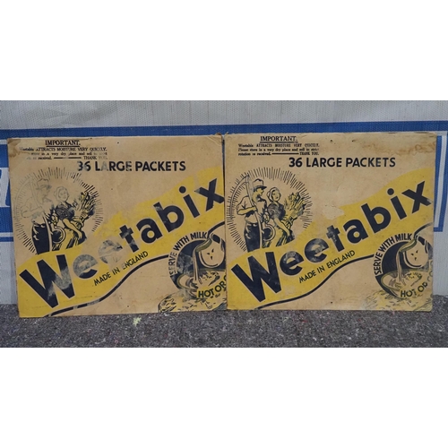 194 - Card signs - Weetabix 17