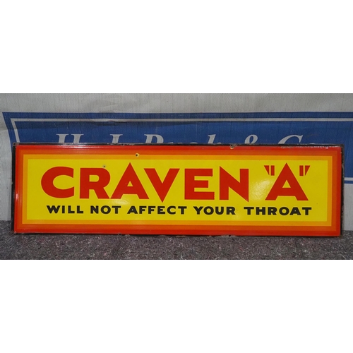 2 - Enamel sign - Craven 'A' 13