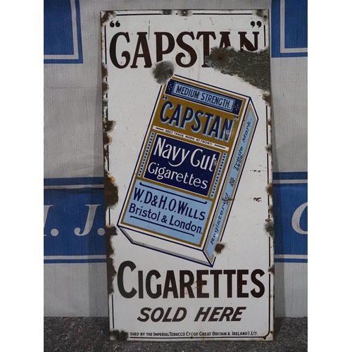 75 - Enamel sign - 'Capstan' Cigarettes 36