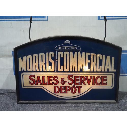 Illuminated light box - Morris-Commercial Sales and Service Depot 24" x 36"
