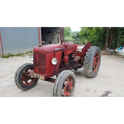 David Brown 25D tractor, 1956. Original, dry stored condition. Runs and ...