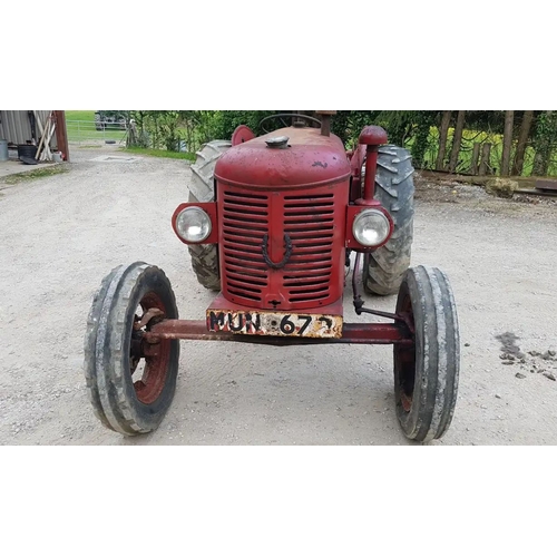 David Brown 25D tractor, 1956. Original, dry stored condition. Runs and ...