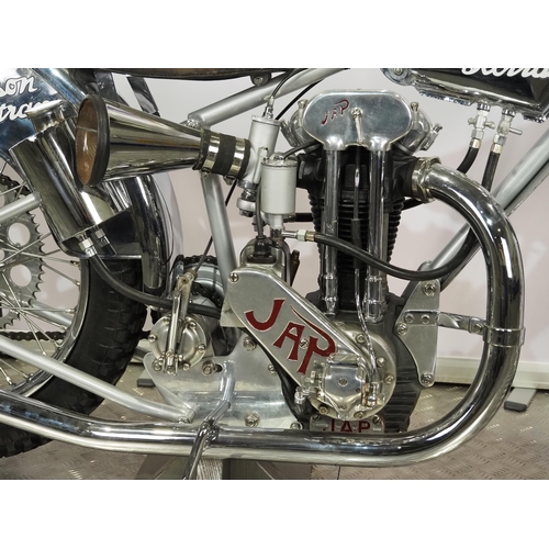 751 - Rotrax-J.A.P Speedway motorcycle. 1965. Believed ridden by Ronnie Genz
Frame - Jackson Rotrax (Engla... 