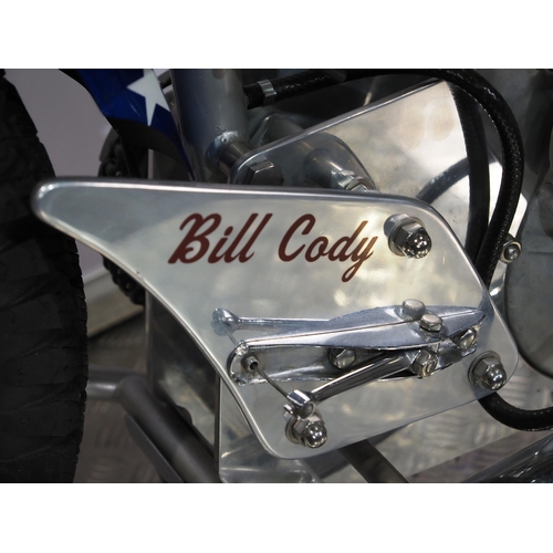 756 - Trackmaster Ricksson Speedway motorcycle. 1975. Believed ridden by Bill Cody.
Frame - Trackmaster (U... 