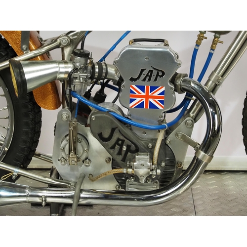 763 - Rotrax-J.A.P Speedway motorcycle. 1979
Frame - Rotrax mk.2 (England), built for George Greenwood Ltd... 