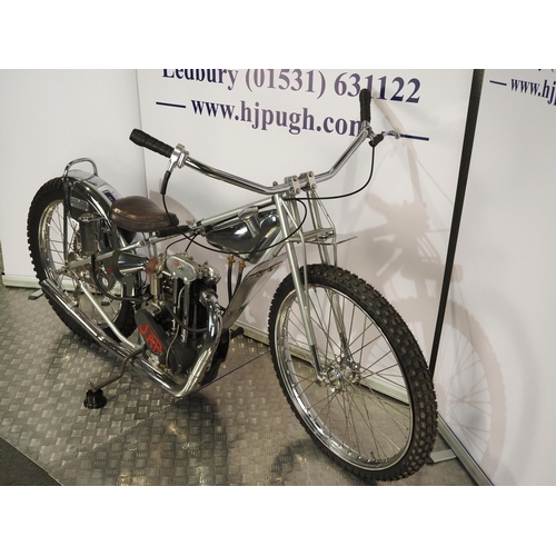 766 - Martin-Mitchell J.A.P Speedway motorcycle. 1953. Believed raced by Jack Young.
Frame - Matin/Mitchel... 