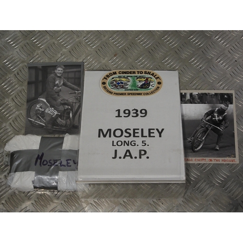 769 - Moseley-J.A.P Speedway motorcycle. 1939
Frame - Moseley (England), this pre war machine belonged to ... 