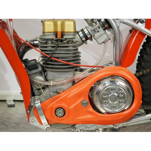 772 - Jawa Speedway motorcycle. 1988 
Frame - Jawa (Czechoslovakian), Jawa centre carb frame 
Engine - Jaw... 