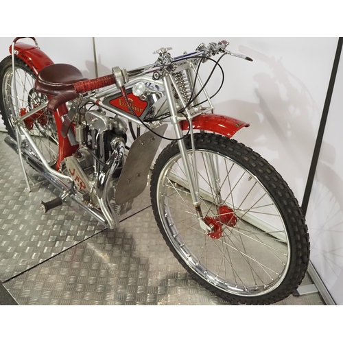774 - Excelsior-J.A.P Speedway motorcycle. 1939.
Believed ridden by Oliver Langdon
Frame - Excelsior mk. 1... 