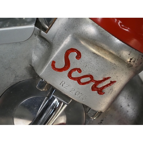 780 - Scott Speedway motorcycle. 1929
Believed ridden by Wilf McClure in 1929.
Frame - Soctt mk. 1 (Englan... 