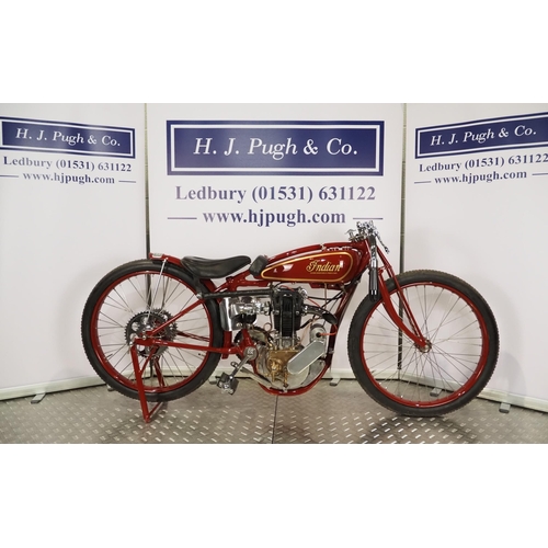 783 - Indian Speedway motorcycle. 1927
Owned and ridden by Spencer Stratton. 
Frame - Indian DT (USA), thi... 