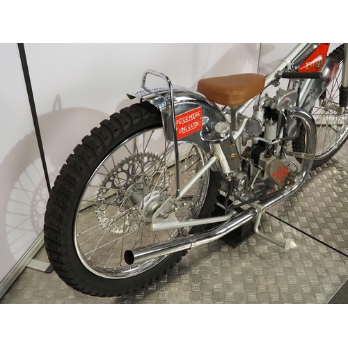 792 - Excelsior-J.A.P Speedway motorcycle. 1951.
Believed ridden by Peter Moore.
Frame - Excelsior mk. 3 (... 