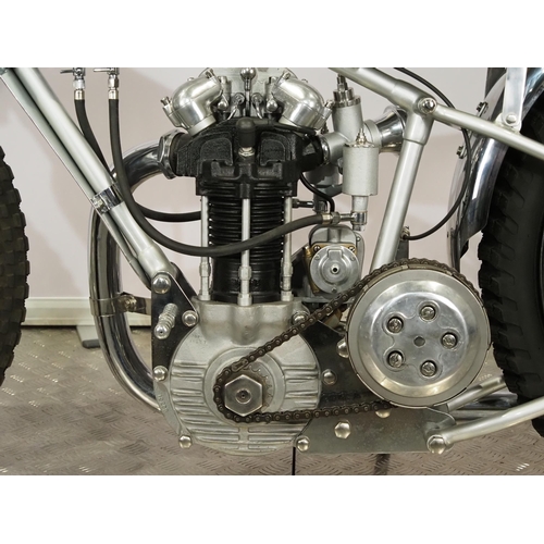 792 - Excelsior-J.A.P Speedway motorcycle. 1951.
Believed ridden by Peter Moore.
Frame - Excelsior mk. 3 (... 