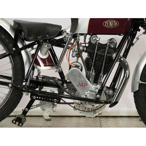 793 - Zenith-J.A.P Speedway motorcycle. 1929
Possibly ridden by Harry Duncan.
Frame - Zenith (England), fu... 