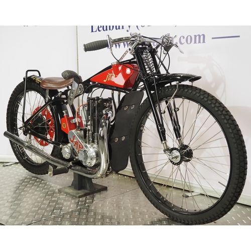 804 - Rudge-J.A.P Speedway motorcycle. 1931.
Believed ridden by Wally Kilmister.
Frame - Rudge DT (England... 
