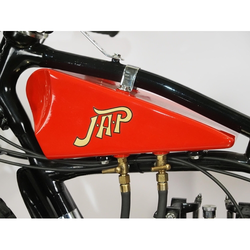 804 - Rudge-J.A.P Speedway motorcycle. 1931.
Believed ridden by Wally Kilmister.
Frame - Rudge DT (England... 