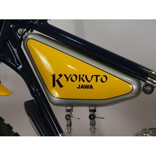 806 - Jawa-Kyokuto Speedway motorcycle. 1971
Frame - Jawa (Czechoslovakia), modified to accept the Kyokuto... 