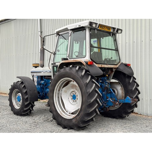276 - Ford 7810 Silver Jubilee tractor. 1990. Originally supplied new in Ireland. Showing 5640 hours, UK s... 