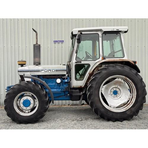 276 - Ford 7810 Silver Jubilee tractor. 1990. Originally supplied new in Ireland. Showing 5640 hours, UK s... 