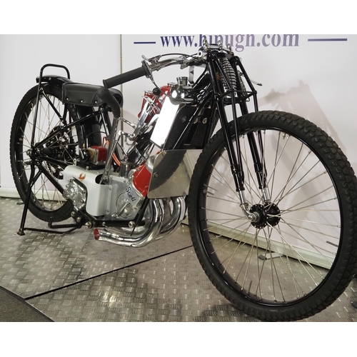810 - Scott Speedway motorcycle. 1930. 
Believed raced by Frank Charles in 1930.
Frame - Scott mk. 2 (Engl... 