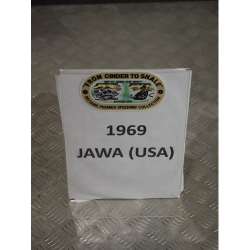 816 - Jawa USA Speedway motorcycle. 1969.
Believed ridden by Harlan Bast
Frame - Jawa (Czechoslovakia), sh... 