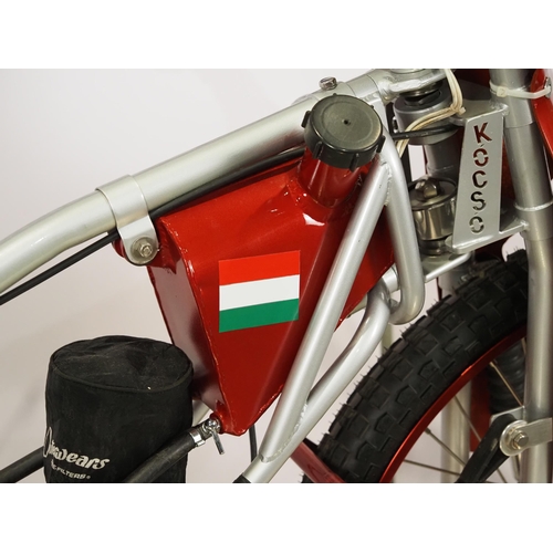 819 - Kocso-G.M Speedway motorcycle. 2004
Frame - Kosco (Hungary). Frame No. 001
Engine - G.M 500cc SOHC, ... 