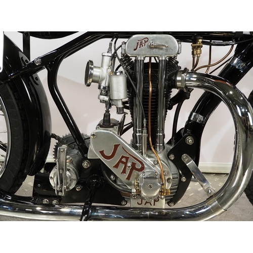 822 - Comerford-J.A.P Speedway motorcycle. 1933
Believed ridden by Ginger Lees. 
Frame - Comerford (Englan... 